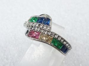 色石　指輪(9号)